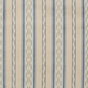 Amoli Fabric from iLiv Tree of Life collection - blue striped woven