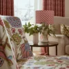Tree of Life Fabric from iLiv Tree of Life collection - blue botanical printed