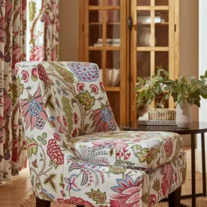 Tree of Life Fabric from iLiv Tree of Life collection - blue botanical printed