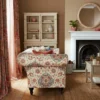 Perseus Fabric from iLiv Tree of Life collection - red botanical printed