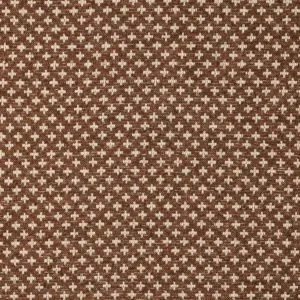 Arlo Fabric from Ashley Wilde Harrison collection - brown geometric woven