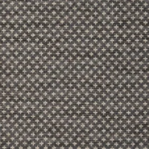 Arlo Fabric from Ashley Wilde Harrison collection - black-grey geometric woven