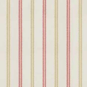Addison Fabric from Ashley Wilde Henrietta collection - red striped woven