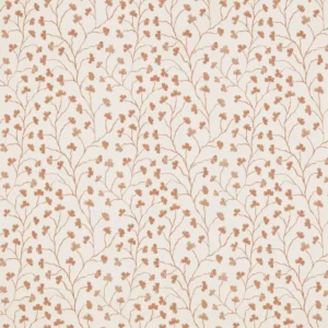 Clover Fabric from Ashley Wilde Henrietta collection - pink botanical cotton