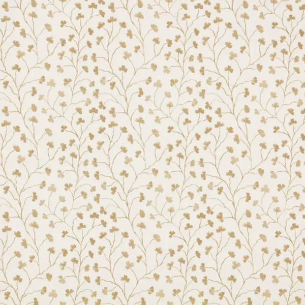 Clover Fabric from Ashley Wilde Henrietta collection - neutral botanical cotton