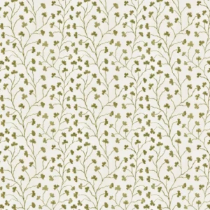 Clover Fabric from Ashley Wilde Henrietta collection - green botanical cotton