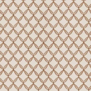 Edie Fabric from Ashley Wilde Henrietta collection - neutral geometric embroideried