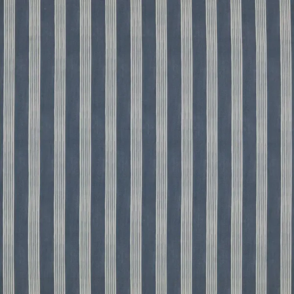Flossy Fabric from Ashley Wilde Henrietta collection - blue striped cotton