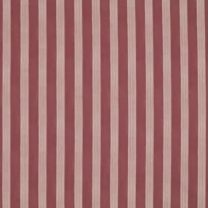 Flossy Fabric from Ashley Wilde Henrietta collection - red striped cotton