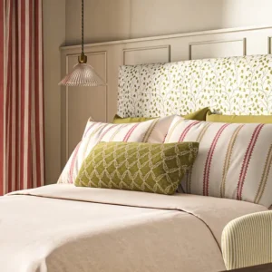Pippa Fabric from Ashley Wilde Henrietta collection - orange striped woven