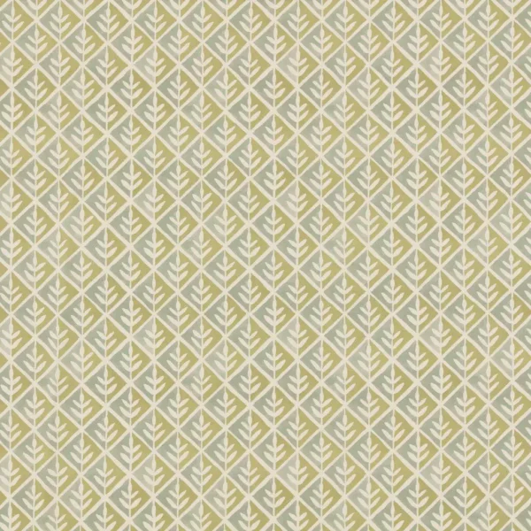 Ellison Fabric - Pistachio by Ellison Fabric from Ashley Wilde Otto collection - blue geometric cotton