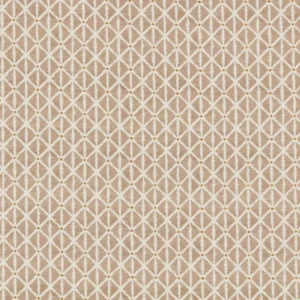 Kira Fabric from Ashley Wilde Otto collection - brown geometric cotton