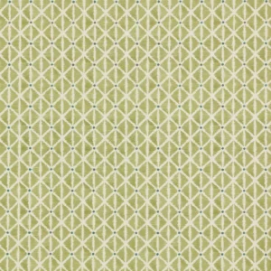 Kira Fabric from Ashley Wilde Otto collection - green geometric cotton