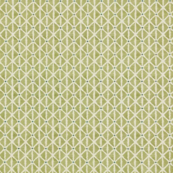 Kira Fabric from Ashley Wilde Otto collection - green geometric cotton