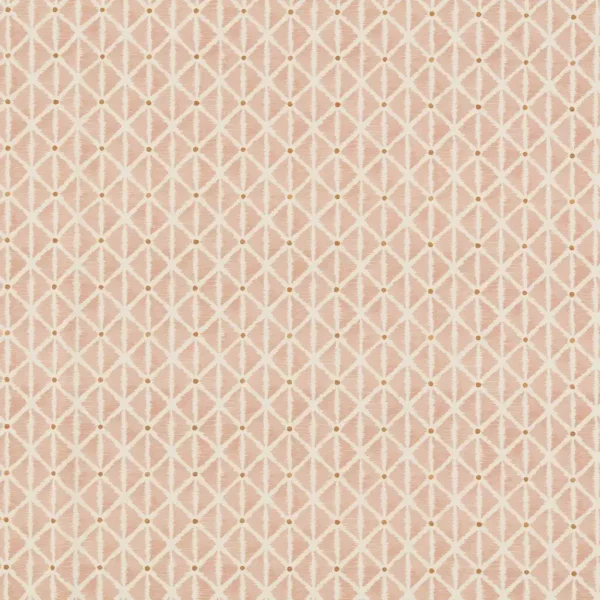 Kira Fabric - Plaster by Kira Fabric from Ashley Wilde Otto collection - pink geometric cotton