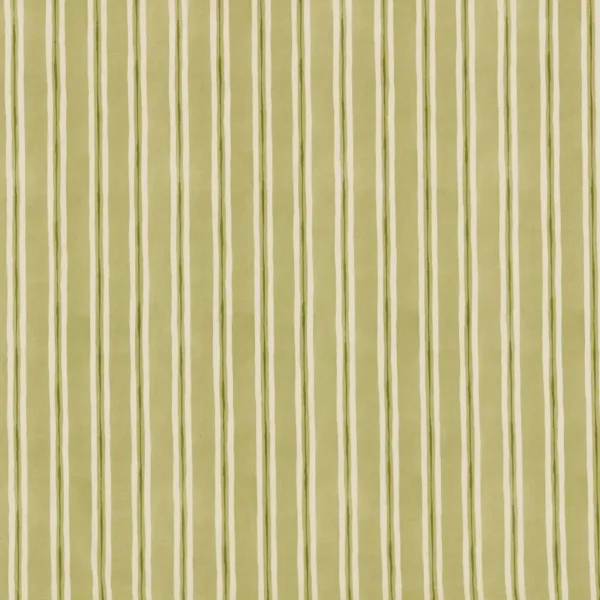 Nell Fabric - Pistachio by Nell Fabric from Ashley Wilde Otto collection - green striped cotton