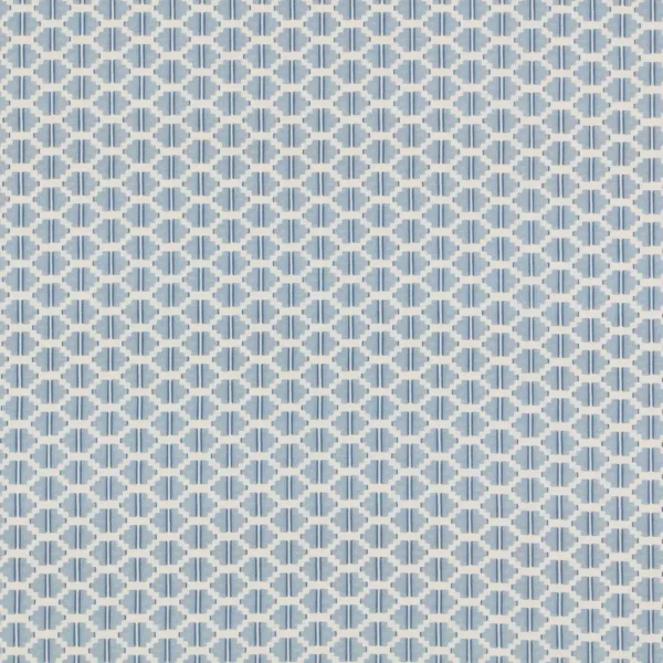 Raye Fabric - Marine by Raye Fabric from Ashley Wilde Otto collection - blue geometric cotton