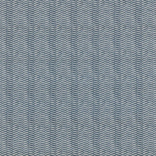 Uma Fabric from Ashley Wilde Otto collection - blue striped cotton