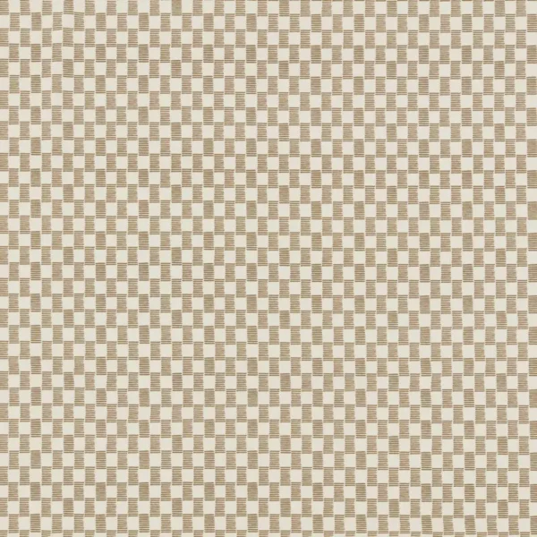 Zoe Fabric from Ashley Wilde Otto collection - brown geometric cotton
