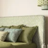 Uma Fabric from Ashley Wilde Otto collection - green striped cotton