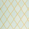 Oberon Fabric from Linwood Fabrics Titania collection - blue geometric embroideried