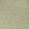 Lysander Fabric from Linwood Fabrics Titania collection - green misc embroideried