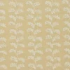 Helena Fabric from Linwood Fabrics Titania collection - yellow botanical embroideried