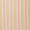 Hermia Fabric from Linwood Fabrics Titania collection - pink striped embroideried