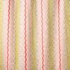 Hermia Fabric from Linwood Fabrics Titania collection - pink striped embroideried