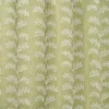 Helena Fabric from Linwood Fabrics Titania collection - green botanical embroideried