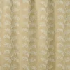 Helena Fabric from Linwood Fabrics Titania collection - yellow botanical embroideried