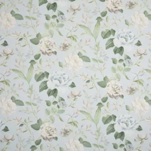 Fleury Fabric from iLiv Botanical Archive collection - green botanical printed