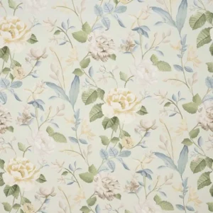 Fleury Fabric from iLiv Botanical Archive collection - green botanical printed