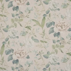 Fleury Fabric from iLiv Botanical Archive collection - green botanical printed