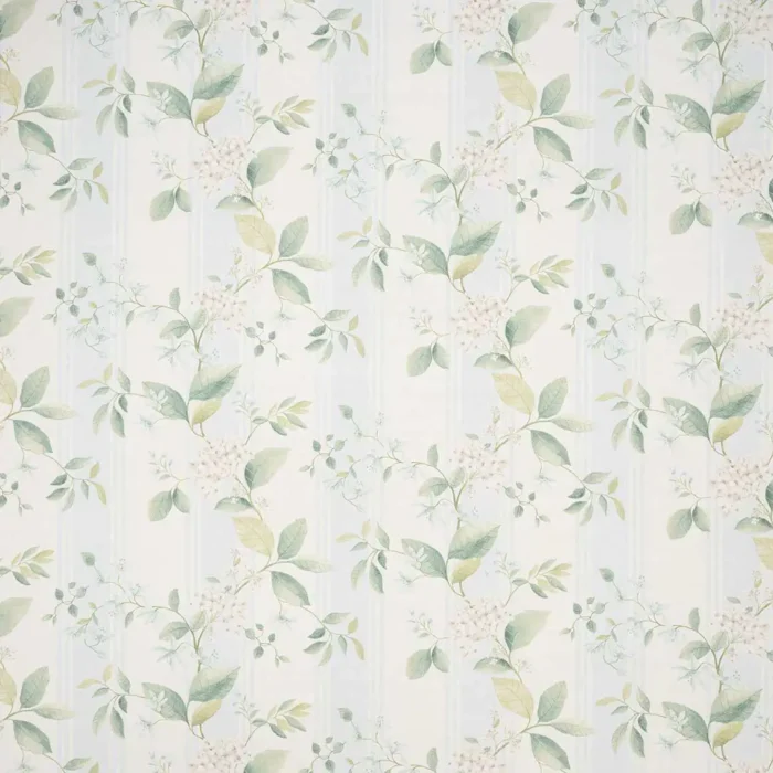 Hydrangea Fabric - Aqua swatch