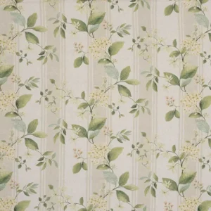 Hydrangea Fabric from iLiv Botanical Archive collection - green botanical printed