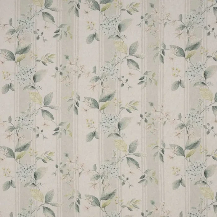 Hydrangea Fabric - Mint swatch