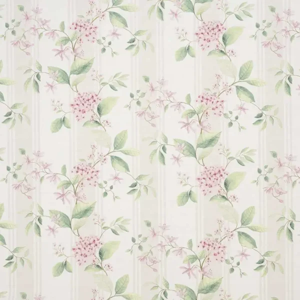 Hydrangea Fabric from iLiv Botanical Archive collection - pink botanical printed