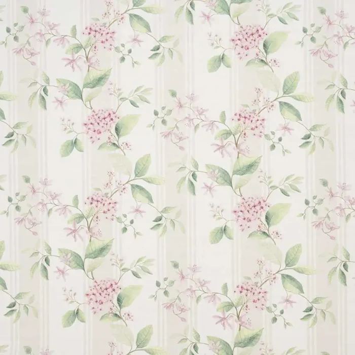 Hydrangea Fabric - Rosewood swatch