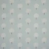 Briarwood Fabric from iLiv Botanical Archive collection - blue botanical embroideried