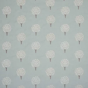 Briarwood Fabric from iLiv Botanical Archive collection - blue botanical embroideried