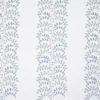 Meadowvale Fabric from iLiv Botanical Archive collection - blue botanical embroideried