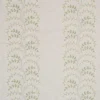 Meadowvale Fabric from iLiv Botanical Archive collection - green botanical embroideried