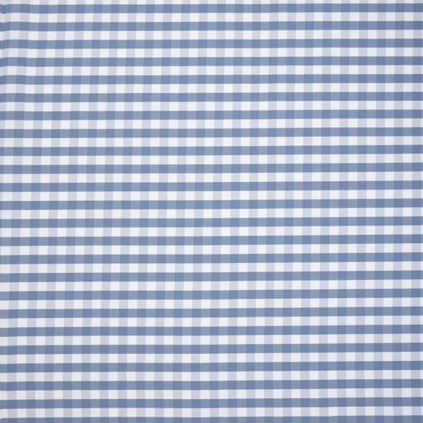 Glenhaven Fabric - Bluestone by Glenhaven Fabric from iLiv Botanical Archive collection - blue checked woven