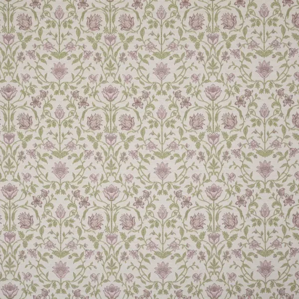 Rosetto Fabric from iLiv Botanical Archive collection - blue botanical woven