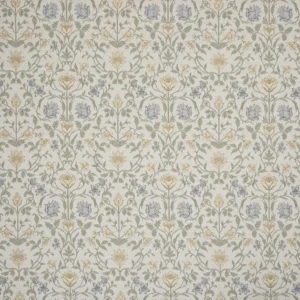 Rosetto Fabric from iLiv Botanical Archive collection - yellow botanical woven