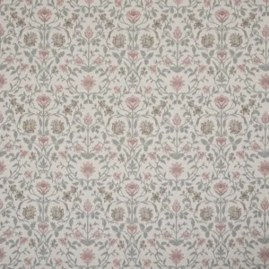 Rosetto Fabric from iLiv Botanical Archive collection - pink botanical woven