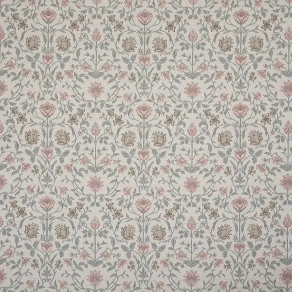 Rosetto Fabric - Rosewood by Rosetto Fabric from iLiv Botanical Archive collection - pink botanical woven