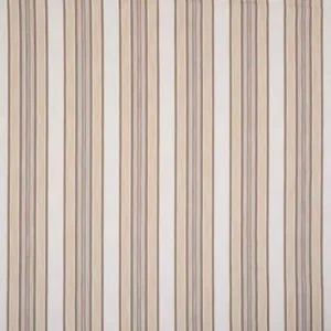 Salcombe Fabric from iLiv Hartland collection - brown striped woven