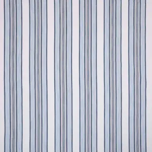Salcombe Fabric from iLiv Hartland collection - blue striped woven
